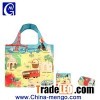 City Life Folding Canvas Shopping Bag