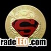 Superman coins 2014 gold plated coins gift items