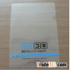 clear plastic l shape file folder