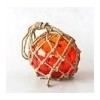 Glass Decor/ Net ball in Orange/Decor accessories
