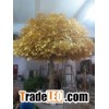artificial goden tree indoor decoration artificial ficus hot