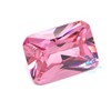 High Quality 12* 10 MM Pink  Octagon Shaped  Korean Cut  CZ