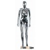 chrome female mannequin