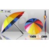 Hot Selling Promotional Rainbow Umbrellas,16K is Strong,Vari