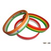 Silicone wristband in various colors/models, OEM/ODM orders