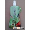 Plastic Foldable Water Bottle with Carabiner