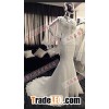 chrome female wedding mannequin
