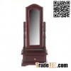 1/12 scale miniature mahogany dollhouse dressing mirror