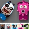 3D animal cartoon cover case for iphone 5 5S 5C 5G Airzooo M