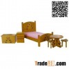 1:12 scale miniature dollhouse modern furniture bedroom set
