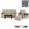 1/12 scale dollhouse modern miniature living room set