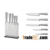 Hot sale stainless steel  hollow handle kitchen knife set