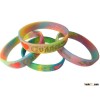 Silicone wristband, in various colors/models, OEM/ODM order