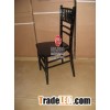 Black Wood Ballroom Chair