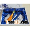 China blue and white business 5 in 1
