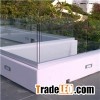 Aluminum Base Glass Railing