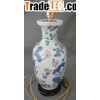 decorative porcelain lamp