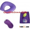 customed gift Travel 3pcs Set Helper Pillow eyeshade earplug