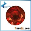 AAA 2.0mm Red Garnet Round Shape Semi-precious CZ Diamond Cu