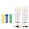 The food grade stainless steel and plastic cup simple design