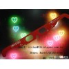 Heart fireworks glasses, diffraction glasses manufacturers