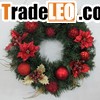 Poinsettia Wreath