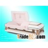 funeral service metal casket