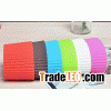 Silicone heat insulated holder for cups and glass