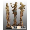 copper crafts and arts of musician