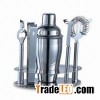 Stainless Steel Bar Set, Measures 120 x 85 x 190mm