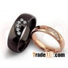 titanium steel wedding band rings