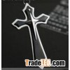 Black color pendant made of Titanium