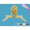 Quadrang Hinges in 90 degree for Jewelry Boxes