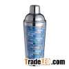 Double-wall Cocktail Shaker with 500mL Volume, Customized Co