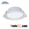 12W SMD LED Down Light With Milk White Diffuser 120 Degree Wide Beam Angle Anti glare Function