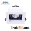 9W Grill Spot Light With Reflector Distribution Bridgelux COB  LED