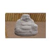 happy buddha stone statue