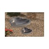 granite stone birdbath
