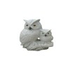 outdoor owl stone statue