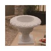 garden stone flowerpot