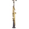 Black nickel, gold key soprano saxophone