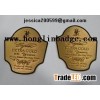 aluminum wine label, Adhesive label,Whiskey label