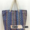 COTTON ROPE HANDLE CANVAS BEACH BAG, SHOPPING BAG, SHOPPING BAG, TOTE BAG JH15001