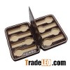 8 Slots Zippered Watch Box Traveler''s Watch Storage Case Organizer