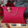 Color Pillow Pouch Apparel Box with Handle