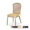 Stacking Golden Aluminium Banquet Chair BA-003