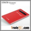 FYD-802 4300mAh utra thin power bank with stainless steel shell