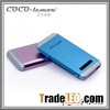 FYD-804 4000mAh 5000mAh 6000mAh dual USB power bank with LED light