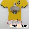 Football Wall Mount Bottle Opener With Net Catcher DY-BO21