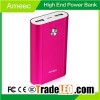 5V 2.1A Quick Rechargeable battery power bank led emergency light output to mobile AMJ-J302